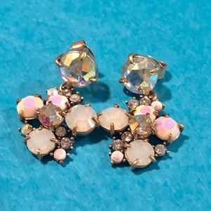 JCrew - crystal earrings